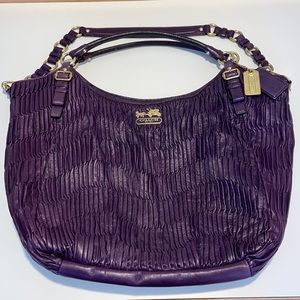 Coach Large leather tote